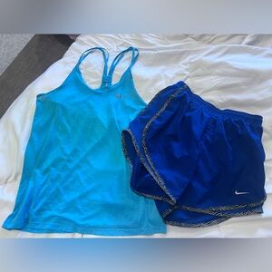 Women’s XS Nike Dri-FIT bundle tank & shorts Activewear Set